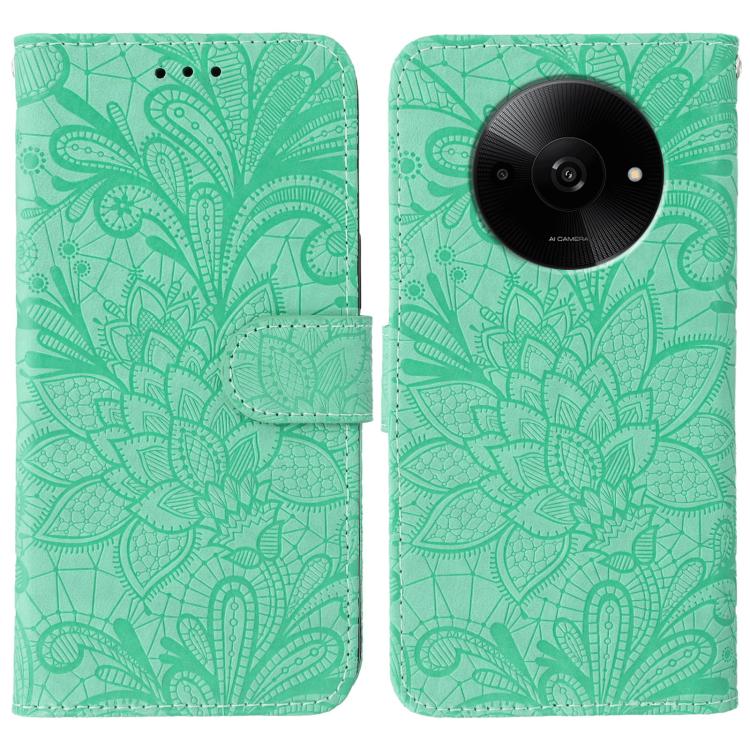 Lace Flower Embossing Flip Leather Phone Case, For Xiaomi Poco X7 Pro, For Xiaomi 15 Pro, For Xiaomi 15, For Xiaomi 14T Pro, For Xiaomi 14T, For Xiaomi Poco C61 4G Global, For Xiaomi 14 Ultra, For Xiaomi 13T / 13T Pro