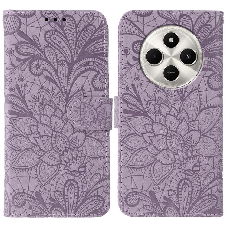 Lace Flower Embossing Flip Leather Phone Case, For Xiaomi 17 Pro, For Xiaomi 17, For Xiaomi 15T Pro 5G, For Xiaomi 15T 5G, For Xiaomi Poco F7 Ultra / Redmi K80 Pro, For Xiaomi Poco F7 Pro / Redmi K80, For Xiaomi Poco C75 4G / Poco M7, For Xiaomi 15 Ultra