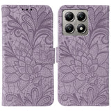 Lace Flower Embossing Flip Leather Phone Case, For Xiaomi Poco X7 Pro, For Xiaomi 15 Pro, For Xiaomi 15, For Xiaomi 14T Pro, For Xiaomi 14T, For Xiaomi Poco C61 4G Global, For Xiaomi 14 Ultra, For Xiaomi 13T / 13T Pro