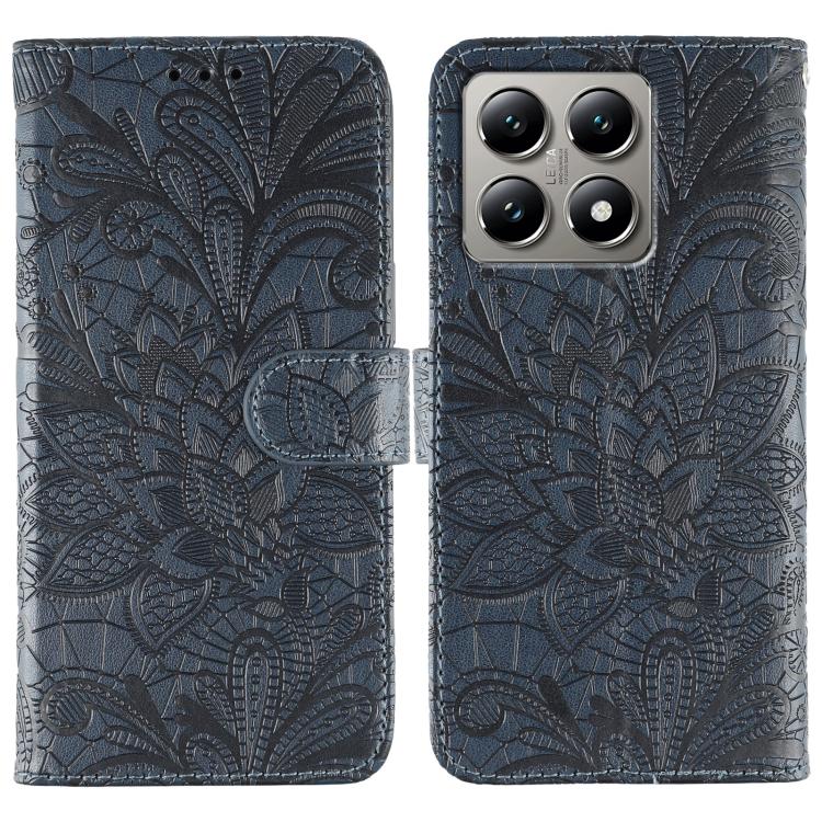 Lace Flower Embossing Flip Leather Phone Case, For Xiaomi Poco X7 Pro, For Xiaomi 15 Pro, For Xiaomi 15, For Xiaomi 14T Pro, For Xiaomi 14T, For Xiaomi Poco C61 4G Global, For Xiaomi 14 Ultra, For Xiaomi 13T / 13T Pro
