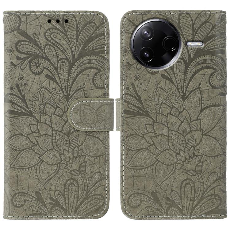 Lace Flower Embossing Flip Leather Phone Case, For Xiaomi 17 Pro, For Xiaomi 17, For Xiaomi 15T Pro 5G, For Xiaomi 15T 5G, For Xiaomi Poco F7 Ultra / Redmi K80 Pro, For Xiaomi Poco F7 Pro / Redmi K80, For Xiaomi Poco C75 4G / Poco M7, For Xiaomi 15 Ultra