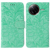 Lace Flower Embossing Flip Leather Phone Case, For Xiaomi 17 Pro, For Xiaomi 17, For Xiaomi 15T Pro 5G, For Xiaomi 15T 5G, For Xiaomi Poco F7 Ultra / Redmi K80 Pro, For Xiaomi Poco F7 Pro / Redmi K80, For Xiaomi Poco C75 4G / Poco M7, For Xiaomi 15 Ultra