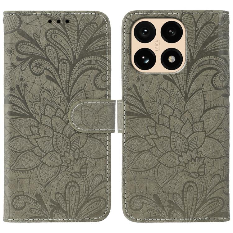 Lace Flower Embossing Flip Leather Phone Case, For Xiaomi 17 Pro, For Xiaomi 17, For Xiaomi 15T Pro 5G, For Xiaomi 15T 5G, For Xiaomi Poco F7 Ultra / Redmi K80 Pro, For Xiaomi Poco F7 Pro / Redmi K80, For Xiaomi Poco C75 4G / Poco M7, For Xiaomi 15 Ultra