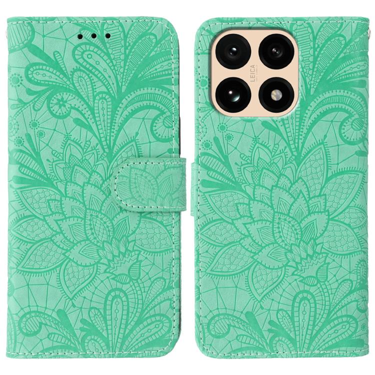 Lace Flower Embossing Flip Leather Phone Case, For Xiaomi 17 Pro, For Xiaomi 17, For Xiaomi 15T Pro 5G, For Xiaomi 15T 5G, For Xiaomi Poco F7 Ultra / Redmi K80 Pro, For Xiaomi Poco F7 Pro / Redmi K80, For Xiaomi Poco C75 4G / Poco M7, For Xiaomi 15 Ultra