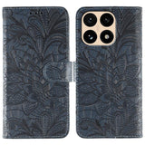 Lace Flower Embossing Flip Leather Phone Case, For Xiaomi 17 Pro, For Xiaomi 17, For Xiaomi 15T Pro 5G, For Xiaomi 15T 5G, For Xiaomi Poco F7 Ultra / Redmi K80 Pro, For Xiaomi Poco F7 Pro / Redmi K80, For Xiaomi Poco C75 4G / Poco M7, For Xiaomi 15 Ultra