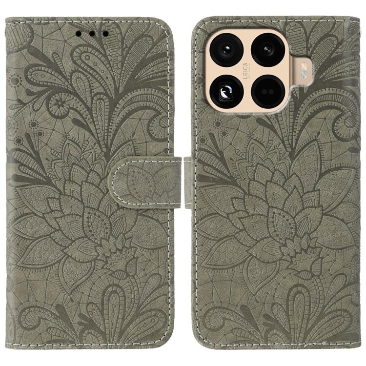 Lace Flower Embossing Flip Leather Phone Case, For Xiaomi 17 Pro, For Xiaomi 17, For Xiaomi 15T Pro 5G, For Xiaomi 15T 5G, For Xiaomi Poco F7 Ultra / Redmi K80 Pro, For Xiaomi Poco F7 Pro / Redmi K80, For Xiaomi Poco C75 4G / Poco M7, For Xiaomi 15 Ultra