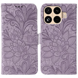 Lace Flower Embossing Flip Leather Phone Case, For Xiaomi 17 Pro, For Xiaomi 17, For Xiaomi 15T Pro 5G, For Xiaomi 15T 5G, For Xiaomi Poco F7 Ultra / Redmi K80 Pro, For Xiaomi Poco F7 Pro / Redmi K80, For Xiaomi Poco C75 4G / Poco M7, For Xiaomi 15 Ultra