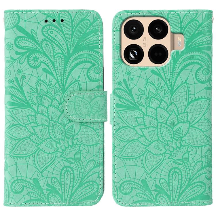 Lace Flower Embossing Flip Leather Phone Case, For Xiaomi 17 Pro, For Xiaomi 17, For Xiaomi 15T Pro 5G, For Xiaomi 15T 5G, For Xiaomi Poco F7 Ultra / Redmi K80 Pro, For Xiaomi Poco F7 Pro / Redmi K80, For Xiaomi Poco C75 4G / Poco M7, For Xiaomi 15 Ultra