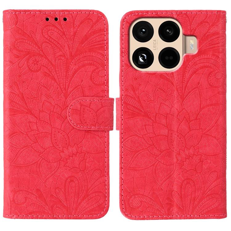 Lace Flower Embossing Flip Leather Phone Case, For Xiaomi 17 Pro, For Xiaomi 17, For Xiaomi 15T Pro 5G, For Xiaomi 15T 5G, For Xiaomi Poco F7 Ultra / Redmi K80 Pro, For Xiaomi Poco F7 Pro / Redmi K80, For Xiaomi Poco C75 4G / Poco M7, For Xiaomi 15 Ultra