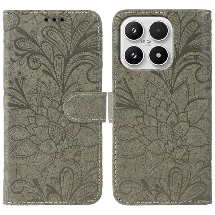 Lace Flower Embossing Flip Leather Phone Case, For Xiaomi 17 Pro, For Xiaomi 17, For Xiaomi 15T Pro 5G, For Xiaomi 15T 5G, For Xiaomi Poco F7 Ultra / Redmi K80 Pro, For Xiaomi Poco F7 Pro / Redmi K80, For Xiaomi Poco C75 4G / Poco M7, For Xiaomi 15 Ultra