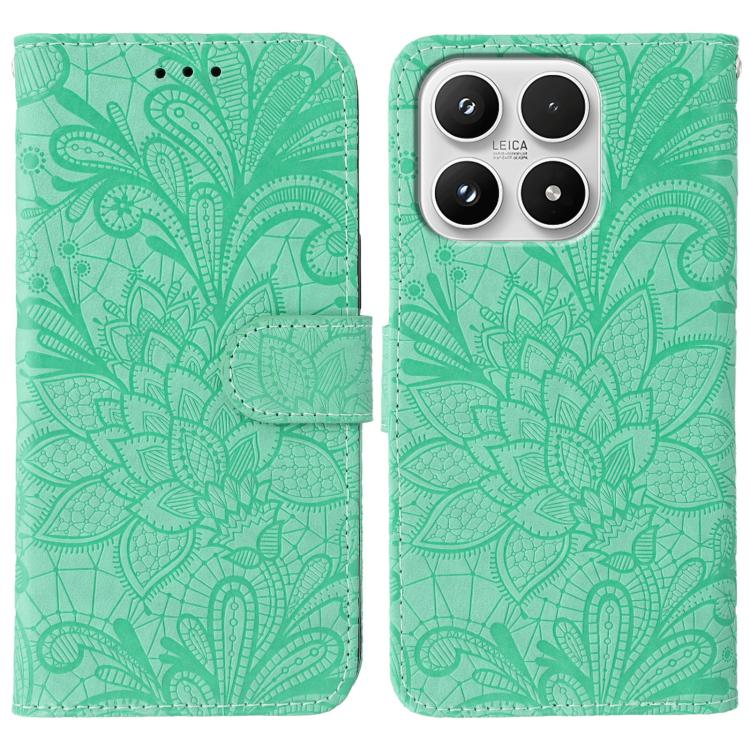 Lace Flower Embossing Flip Leather Phone Case, For Xiaomi 17 Pro, For Xiaomi 17, For Xiaomi 15T Pro 5G, For Xiaomi 15T 5G, For Xiaomi Poco F7 Ultra / Redmi K80 Pro, For Xiaomi Poco F7 Pro / Redmi K80, For Xiaomi Poco C75 4G / Poco M7, For Xiaomi 15 Ultra