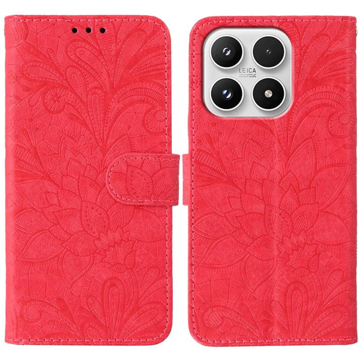 Lace Flower Embossing Flip Leather Phone Case, For Xiaomi 17 Pro, For Xiaomi 17, For Xiaomi 15T Pro 5G, For Xiaomi 15T 5G, For Xiaomi Poco F7 Ultra / Redmi K80 Pro, For Xiaomi Poco F7 Pro / Redmi K80, For Xiaomi Poco C75 4G / Poco M7, For Xiaomi 15 Ultra