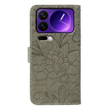Lace Flower Embossing Flip Leather Phone Case, For Xiaomi 17 Pro, For Xiaomi 17, For Xiaomi 15T Pro 5G, For Xiaomi 15T 5G, For Xiaomi Poco F7 Ultra / Redmi K80 Pro, For Xiaomi Poco F7 Pro / Redmi K80, For Xiaomi Poco C75 4G / Poco M7, For Xiaomi 15 Ultra