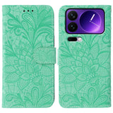 Lace Flower Embossing Flip Leather Phone Case, For Xiaomi 17 Pro, For Xiaomi 17, For Xiaomi 15T Pro 5G, For Xiaomi 15T 5G, For Xiaomi Poco F7 Ultra / Redmi K80 Pro, For Xiaomi Poco F7 Pro / Redmi K80, For Xiaomi Poco C75 4G / Poco M7, For Xiaomi 15 Ultra