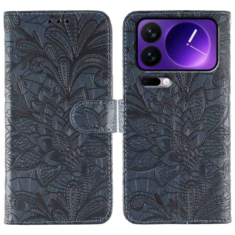 Lace Flower Embossing Flip Leather Phone Case, For Xiaomi 17 Pro, For Xiaomi 17, For Xiaomi 15T Pro 5G, For Xiaomi 15T 5G, For Xiaomi Poco F7 Ultra / Redmi K80 Pro, For Xiaomi Poco F7 Pro / Redmi K80, For Xiaomi Poco C75 4G / Poco M7, For Xiaomi 15 Ultra