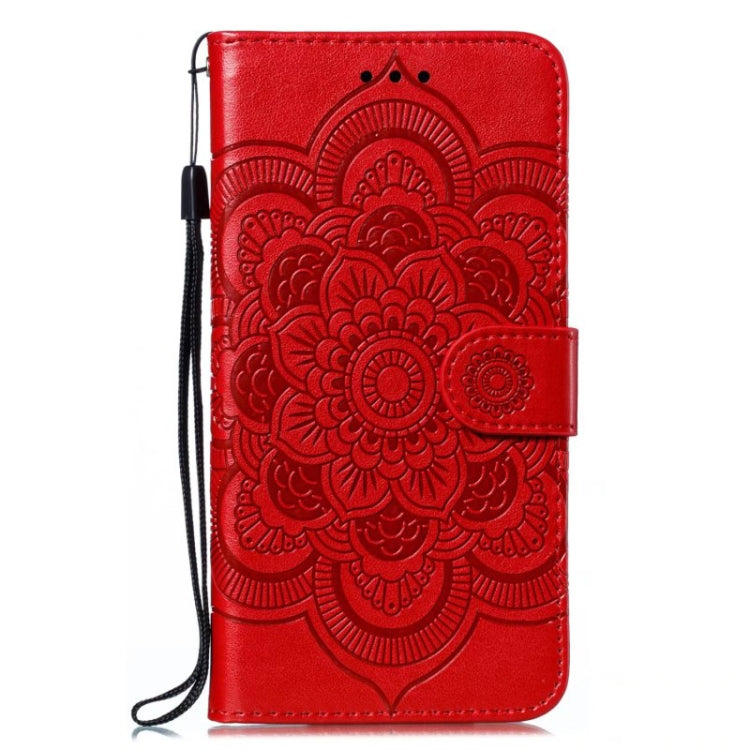 Sun Mandala Embossing Pattern Phone Leather Case, For Xiaomi 14 Ultra