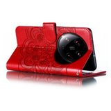 Sun Mandala Embossing Pattern Phone Leather Case, For Xiaomi 14 Ultra