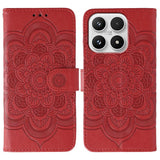 Sun Mandala Embossing Pattern Phone Leather Case, For Xiaomi 17 Pro, For Xiaomi 17, For Xiaomi 15T Pro 5G, For Xiaomi 15T 5G, For Xiaomi Poco F7 Ultra / Redmi K80 Pro, For Xiaomi Poco F7 Pro / Redmi K80