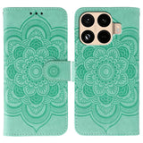 Sun Mandala Embossing Pattern Phone Leather Case, For Xiaomi 17 Pro, For Xiaomi 17, For Xiaomi 15T Pro 5G, For Xiaomi 15T 5G, For Xiaomi Poco F7 Ultra / Redmi K80 Pro, For Xiaomi Poco F7 Pro / Redmi K80