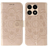 Sun Mandala Embossing Pattern Phone Leather Case, For Xiaomi 17 Pro, For Xiaomi 17, For Xiaomi 15T Pro 5G, For Xiaomi 15T 5G, For Xiaomi Poco F7 Ultra / Redmi K80 Pro, For Xiaomi Poco F7 Pro / Redmi K80