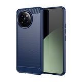 Carbon Fiber Brushed Texture TPU Phone Case, For Xiaomi 14T Pro, For Xiaomi 14 Civi, For Xiaomi Civi 4 Pro