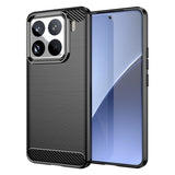 Carbon Fiber Brushed Texture TPU Phone Case, For Xiaomi Poco X8 Pro Max 5G, For Xiaomi Poco X8 Pro 5G, For Xiaomi 17 Ultra, For Xiaomi 17 Pro Max, For Xiaomi 17 Pro, For Xiaomi 17, For Xiaomi Poco M7 4G 169mm, For Xiaomi Poco M7 Plus 5G                ...
