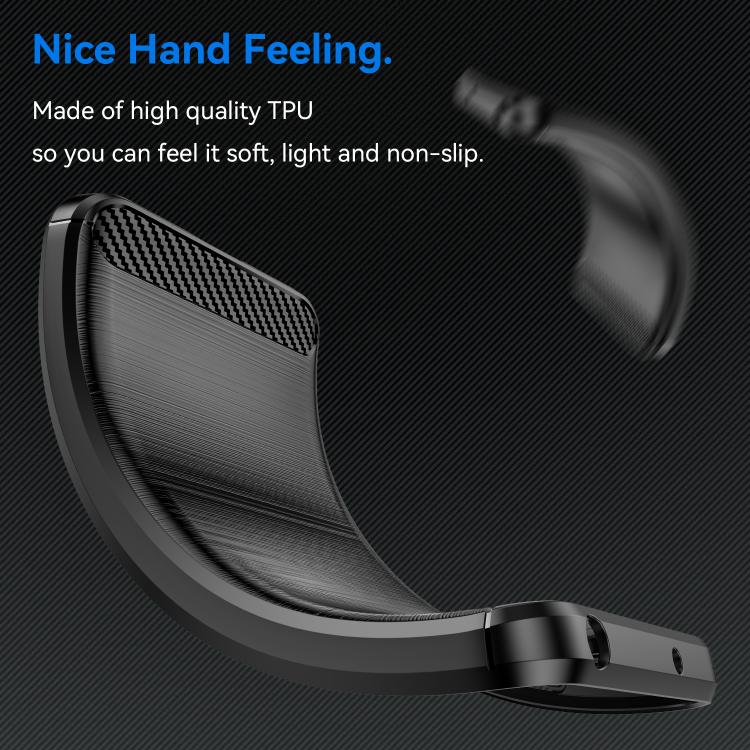 Carbon Fiber Brushed Texture TPU Phone Case, For Xiaomi Poco X7 Pro, For Xiaomi 15 Pro, For Xiaomi 15, For Xiaomi 14T Pro, For Xiaomi 14 Civi, For Xiaomi Civi 4 Pro