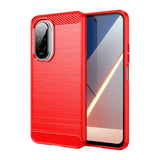 Carbon Fiber Brushed Texture TPU Phone Case, For Xiaomi Poco X8 Pro Max 5G, For Xiaomi Poco X8 Pro 5G, For Xiaomi 17 Ultra, For Xiaomi 17 Pro Max, For Xiaomi 17 Pro, For Xiaomi 17, For Xiaomi Poco M7 4G 169mm, For Xiaomi Poco M7 Plus 5G                ...