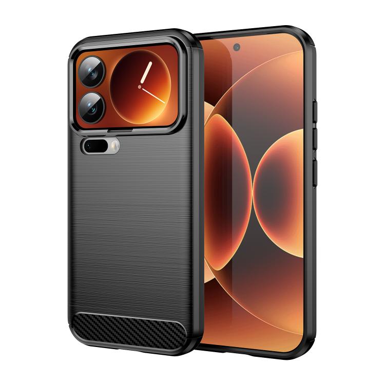 Carbon Fiber Brushed Texture TPU Phone Case, For Xiaomi Poco X8 Pro Max 5G, For Xiaomi Poco X8 Pro 5G, For Xiaomi 17 Ultra, For Xiaomi 17 Pro Max, For Xiaomi 17 Pro, For Xiaomi 17, For Xiaomi Poco M7 4G 169mm, For Xiaomi Poco M7 Plus 5G                ...