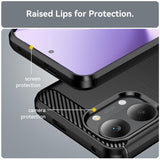 Carbon Fiber Brushed Texture TPU Phone Case, For Xiaomi Poco X8 Pro Max 5G, For Xiaomi Poco X8 Pro 5G, For Xiaomi 17 Ultra, For Xiaomi 17 Pro Max, For Xiaomi 17 Pro, For Xiaomi 17, For Xiaomi Poco M7 4G 169mm, For Xiaomi Poco M7 Plus 5G                ...
