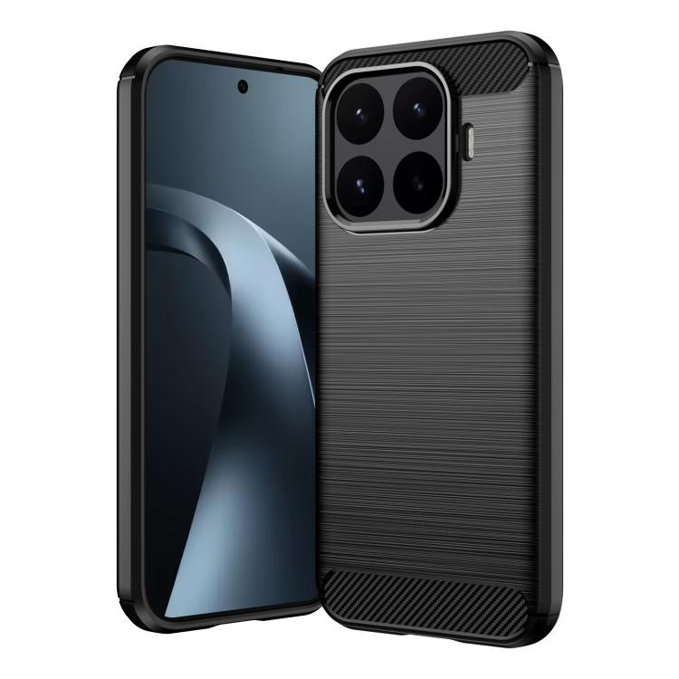 Carbon Fiber Brushed Texture TPU Phone Case, For Xiaomi Poco F9 Ultra 5G, For Xiaomi 17T Pro 5G, For Xiaomi 17T 5G, For Xiaomi Poco X8 Pro Max 5G, For Xiaomi Poco X8 Pro 5G, For Xiaomi 17 Ultra, For Xiaomi 17 Pro Max, For Xiaomi 17 Pro, For Xiaomi 17  ...