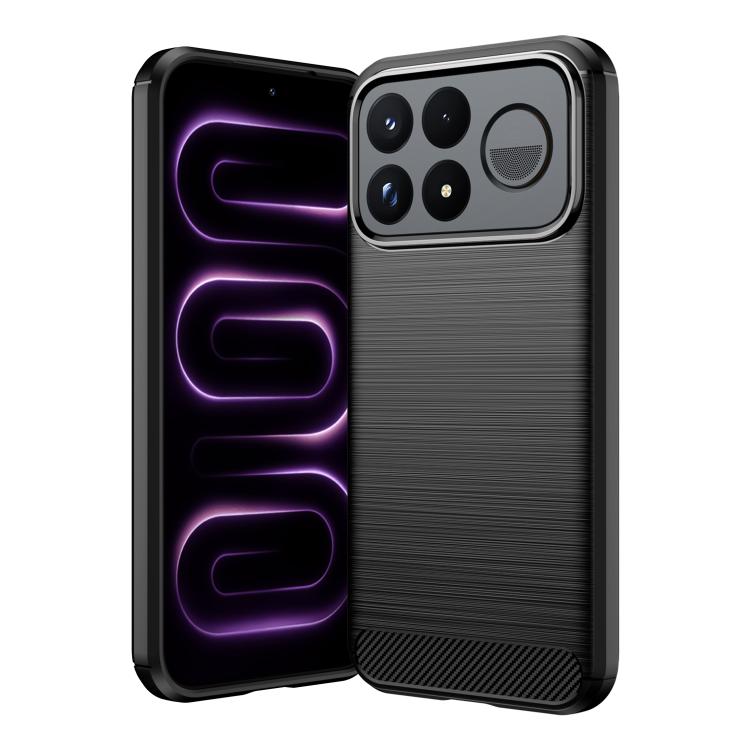Carbon Fiber Brushed Texture TPU Phone Case, For Xiaomi Poco F9 Ultra 5G, For Xiaomi 17T Pro 5G, For Xiaomi 17T 5G, For Xiaomi Poco X8 Pro Max 5G, For Xiaomi Poco X8 Pro 5G, For Xiaomi 17 Ultra, For Xiaomi 17 Pro Max, For Xiaomi 17 Pro, For Xiaomi 17  ...