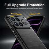 Carbon Fiber Brushed Texture TPU Phone Case, For Xiaomi Poco F9 Ultra 5G, For Xiaomi 17T Pro 5G, For Xiaomi 17T 5G, For Xiaomi Poco X8 Pro Max 5G, For Xiaomi Poco X8 Pro 5G, For Xiaomi 17 Ultra, For Xiaomi 17 Pro Max, For Xiaomi 17 Pro, For Xiaomi 17  ...