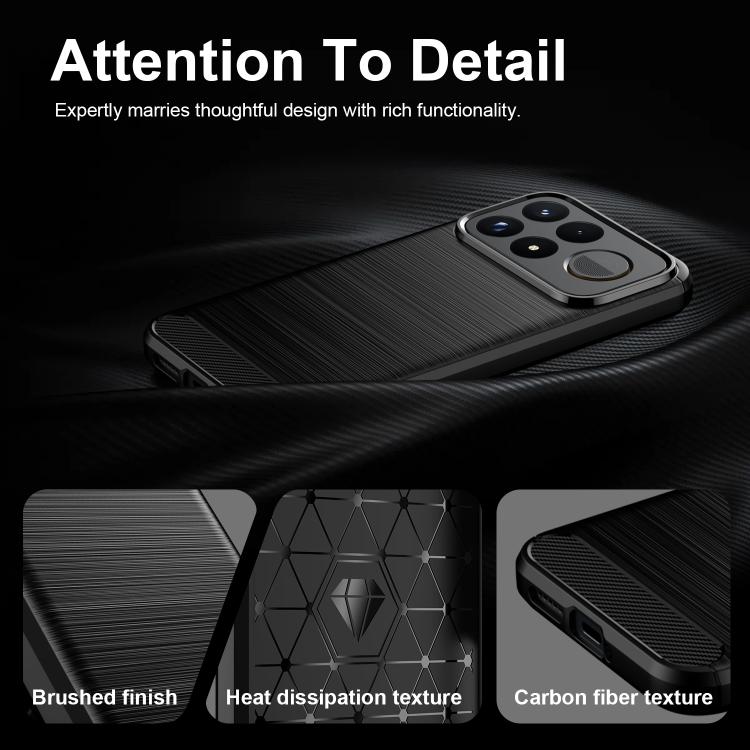 Carbon Fiber Brushed Texture TPU Phone Case, For Xiaomi Poco F9 Ultra 5G, For Xiaomi 17T Pro 5G, For Xiaomi 17T 5G, For Xiaomi Poco X8 Pro Max 5G, For Xiaomi Poco X8 Pro 5G, For Xiaomi 17 Ultra, For Xiaomi 17 Pro Max, For Xiaomi 17 Pro, For Xiaomi 17  ...