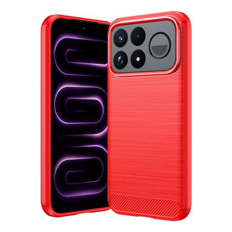 Carbon Fiber Brushed Texture TPU Phone Case, For Xiaomi Poco F9 Ultra 5G, For Xiaomi 17T Pro 5G, For Xiaomi 17T 5G, For Xiaomi Poco X8 Pro Max 5G, For Xiaomi Poco X8 Pro 5G, For Xiaomi 17 Ultra, For Xiaomi 17 Pro Max, For Xiaomi 17 Pro, For Xiaomi 17  ...