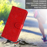Embossed Sunflower Leather Phone Case, For Xiaomi 15T Pro 5G, For Xiaomi 15T 5G, For Xiaomi 15 Ultra, For Xiaomi 15 Pro, For Xiaomi 15, For Xiaomi 14T Pro, For Xiaomi 14T, For Xiaomi Poco F6