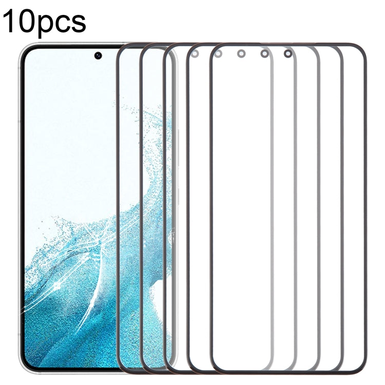10pcs Front Screen Outer Glass Lens with OCA Optically Clear Adhesive, For Samsung Galaxy F15 SM-E156B, For Samsung Galaxy A15 5G SM-A156B, For Samsung Galaxy A55 SM-A556B, For Samsung Galaxy A35 SM-A356B, For Samsung Galaxy S24+ SM-S926B              ...