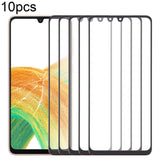 10pcs Front Screen Outer Glass Lens with OCA Optically Clear Adhesive, For Samsung Galaxy F15 SM-E156B, For Samsung Galaxy A15 5G SM-A156B, For Samsung Galaxy A55 SM-A556B, For Samsung Galaxy A35 SM-A356B, For Samsung Galaxy S24+ SM-S926B              ...