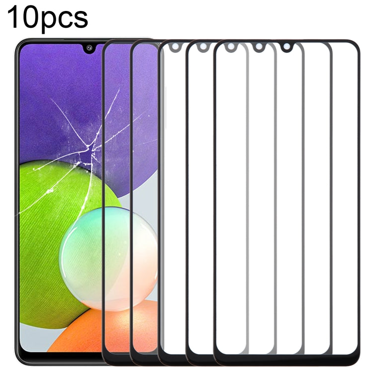 10pcs Front Screen Outer Glass Lens with OCA Optically Clear Adhesive, For Samsung Galaxy F15 SM-E156B, For Samsung Galaxy A15 5G SM-A156B, For Samsung Galaxy A55 SM-A556B, For Samsung Galaxy A35 SM-A356B, For Samsung Galaxy S24+ SM-S926B              ...