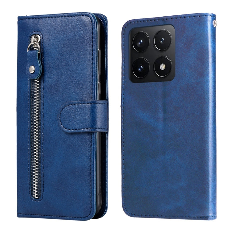 Fashion Calf Texture Zipper Leather Phone Case, For Xiaomi 15T 5G, For Xiaomi 15 Ultra, For Xiaomi 15 Pro, For Xiaomi 15, For Xiaomi 14T Pro, For Xiaomi 14T, For Xiaomi Poco F6