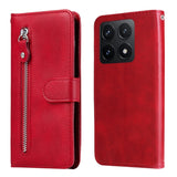 Fashion Calf Texture Zipper Leather Phone Case, For Xiaomi 15T 5G, For Xiaomi 15 Ultra, For Xiaomi 15 Pro, For Xiaomi 15, For Xiaomi 14T Pro, For Xiaomi 14T, For Xiaomi Poco F6
