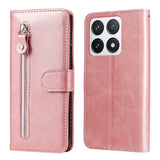 Fashion Calf Texture Zipper Leather Phone Case, For Xiaomi 15T 5G, For Xiaomi 15 Ultra, For Xiaomi 15 Pro, For Xiaomi 15, For Xiaomi 14T Pro, For Xiaomi 14T, For Xiaomi Poco F6