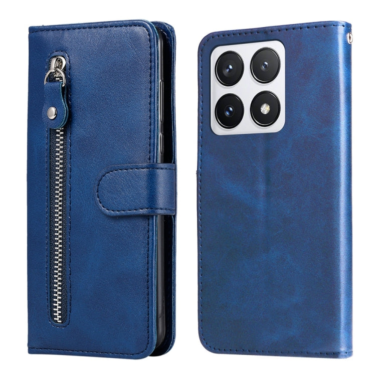 Fashion Calf Texture Zipper Leather Phone Case, For Xiaomi 15T 5G, For Xiaomi 15 Ultra, For Xiaomi 15 Pro, For Xiaomi 15, For Xiaomi 14T Pro, For Xiaomi 14T, For Xiaomi Poco F6