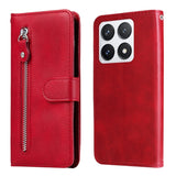 Fashion Calf Texture Zipper Leather Phone Case, For Xiaomi 15T 5G, For Xiaomi 15 Ultra, For Xiaomi 15 Pro, For Xiaomi 15, For Xiaomi 14T Pro, For Xiaomi 14T, For Xiaomi Poco F6