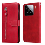 Fashion Calf Texture Zipper Leather Phone Case, For Xiaomi 15T 5G, For Xiaomi 15 Ultra, For Xiaomi 15 Pro, For Xiaomi 15, For Xiaomi 14T Pro, For Xiaomi 14T, For Xiaomi Poco F6