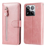 Fashion Calf Texture Zipper Leather Phone Case, For Xiaomi 15T Pro 5G, For Xiaomi 15T 5G, For Xiaomi 15 Ultra, For Xiaomi 15 Pro, For Xiaomi 15, For Xiaomi 14T Pro, For Xiaomi 14T, For Xiaomi Poco F6