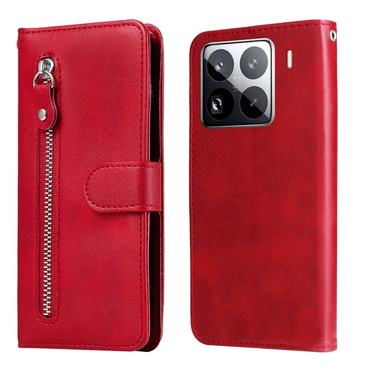Fashion Calf Texture Zipper Leather Phone Case, For Xiaomi 15T 5G, For Xiaomi 15 Ultra, For Xiaomi 15 Pro, For Xiaomi 15, For Xiaomi 14T Pro, For Xiaomi 14T, For Xiaomi Poco F6