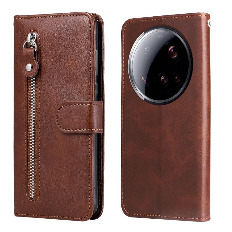 Fashion Calf Texture Zipper Leather Phone Case, For Xiaomi 15T Pro 5G, For Xiaomi 15T 5G, For Xiaomi 15 Ultra, For Xiaomi 15 Pro, For Xiaomi 15, For Xiaomi 14T Pro, For Xiaomi 14T, For Xiaomi Poco F6