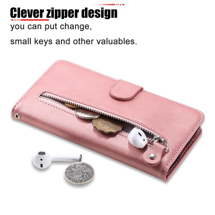 Fashion Calf Texture Zipper Leather Phone Case, For Xiaomi 15T Pro 5G, For Xiaomi 15T 5G, For Xiaomi 15 Ultra, For Xiaomi 15 Pro, For Xiaomi 15, For Xiaomi 14T Pro, For Xiaomi 14T, For Xiaomi Poco F6