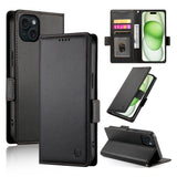 Side Buckle Magnetic Frosted Leather Phone Case, For iPhone 16 Pro, For iPhone 16 Plus, For iPhone 16, For iPhone 15 Pro Max, For iPhone 15 Pro, For iPhone 15 Plus